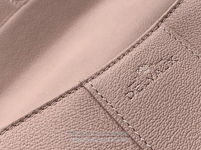 DELVAUX女包 春夏新款 Brillant系列手袋 進口牛皮 德爾沃女手提包 DS0028 裸粉玫瑰金 Delvaux單肩斜挎包  fcs1350